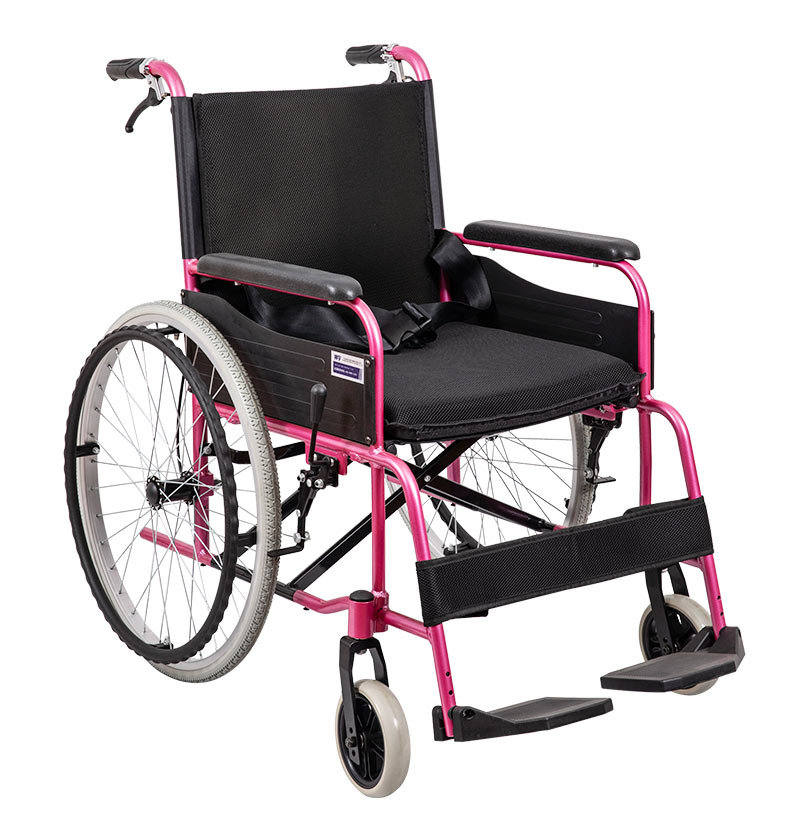 노인을 위한 병원 경량 수동 휠체어